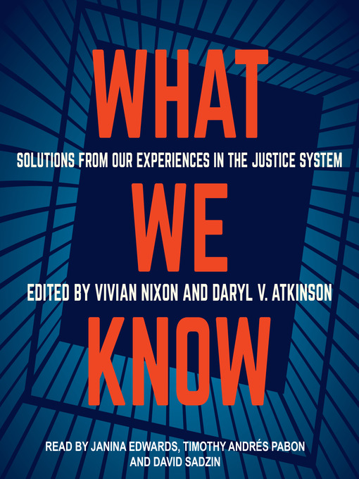 Title details for What We Know by Vivian Nixon - Available